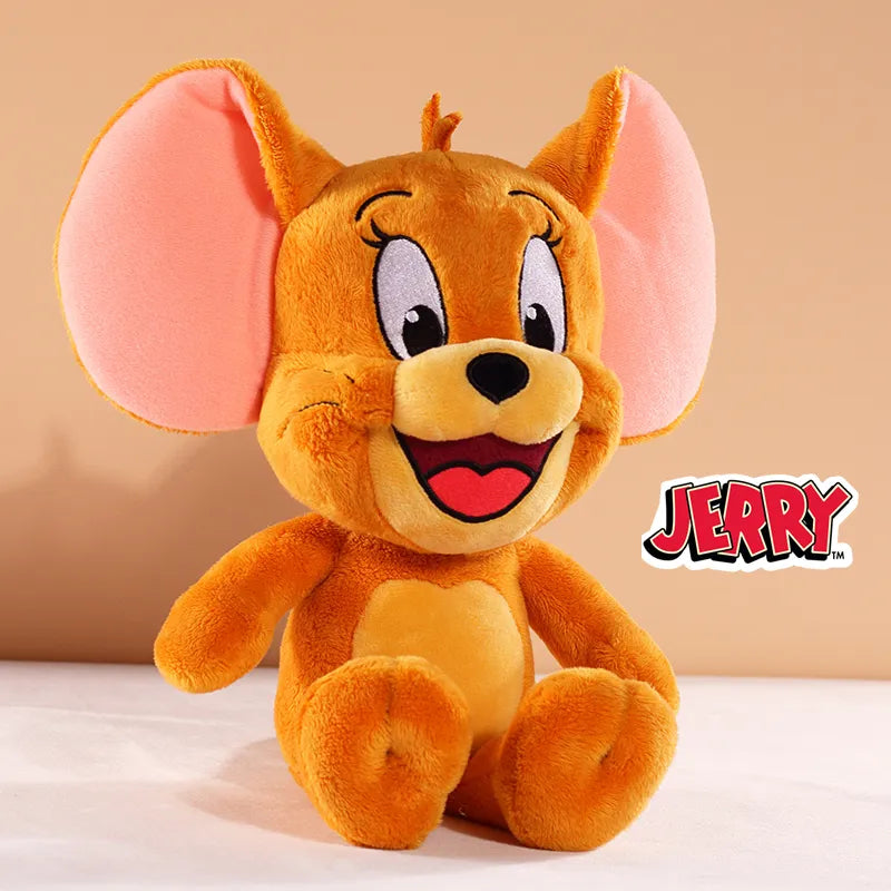 Tom And Jerry Plush Toy Cartoon Movie Cat Tuffy Nibbles Mouse Plushies