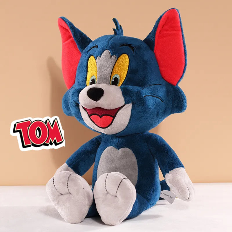 Tom And Jerry Plush Toy Cartoon Movie Cat Tuffy Nibbles Mouse Plushies