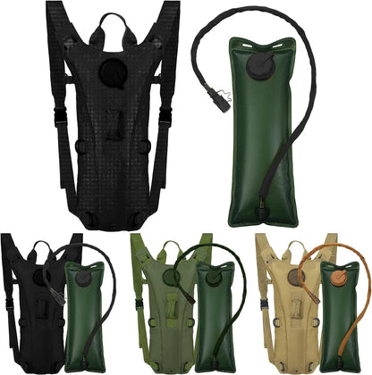 Tactical Hydration Pack Backpack Military Water-proof Nylon Water Bag