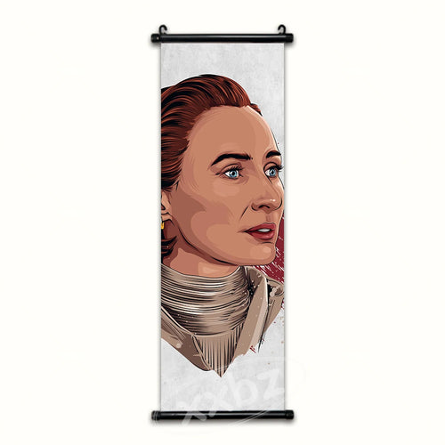 Star Wars Scrolls Picture Wallpaper Luke Skywalker Poster General Leia