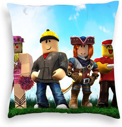 Cartoon Roblox Peripheral Pillowcase Car Living Room Game Characters