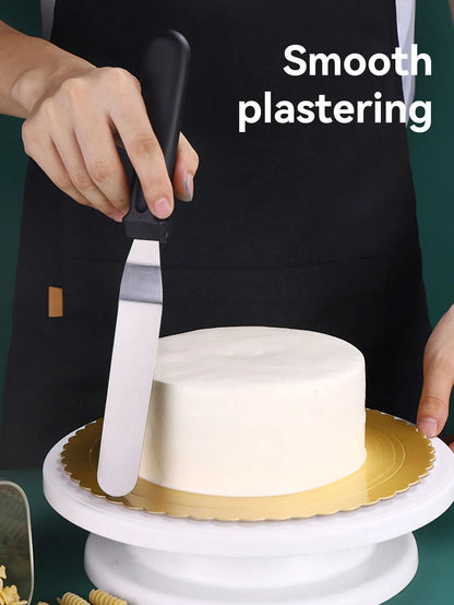 WORTHBUY 1pc stainless steel cake spatula butter frosting frosting