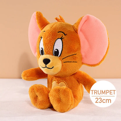 Tom And Jerry Plush Toy Cartoon Movie Cat Tuffy Nibbles Mouse Plushies