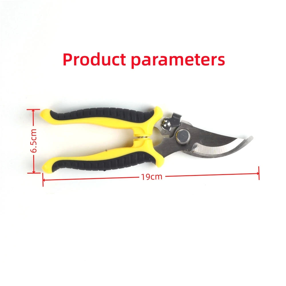 Pruner Garden Scissors Professional Sharp Bypass Pruning Shears Tree