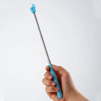 Retractable Teacher Pointer Finger Design StainlessSteel Telescopic