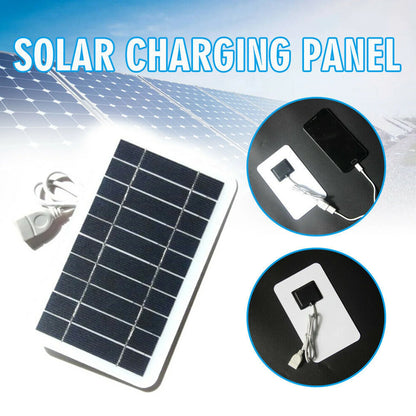 2w 5v Solar Panel Outdoor Usb Portable Mini Solar Charger Panel