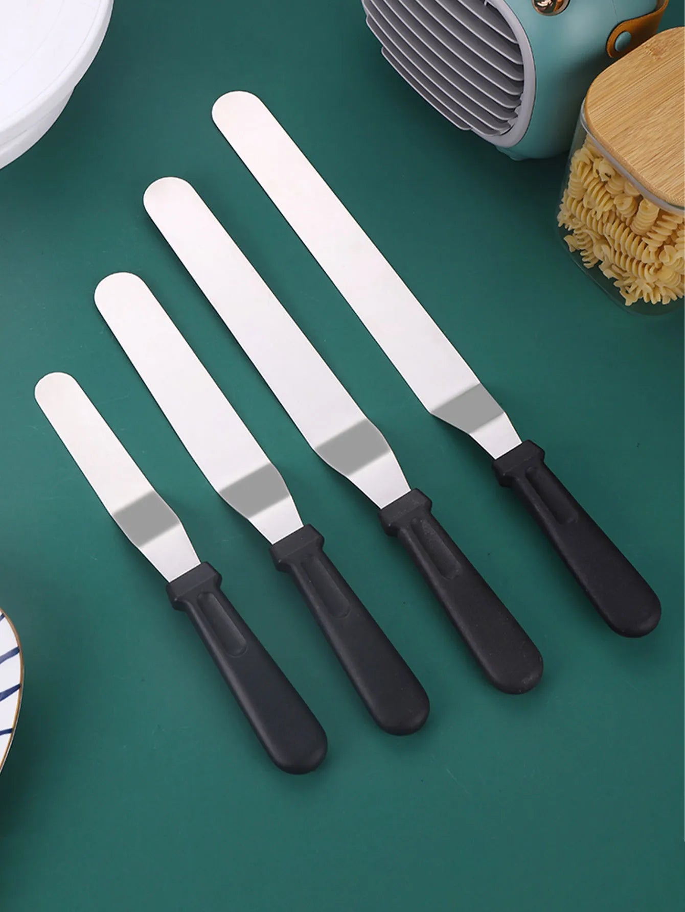 WORTHBUY 1pc stainless steel cake spatula butter frosting frosting