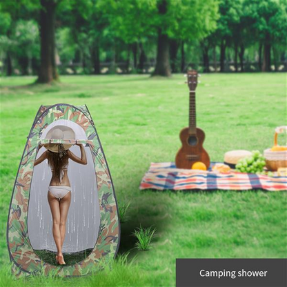 Portable Shower Tent Outdoor Privacy Toilet Changing Room