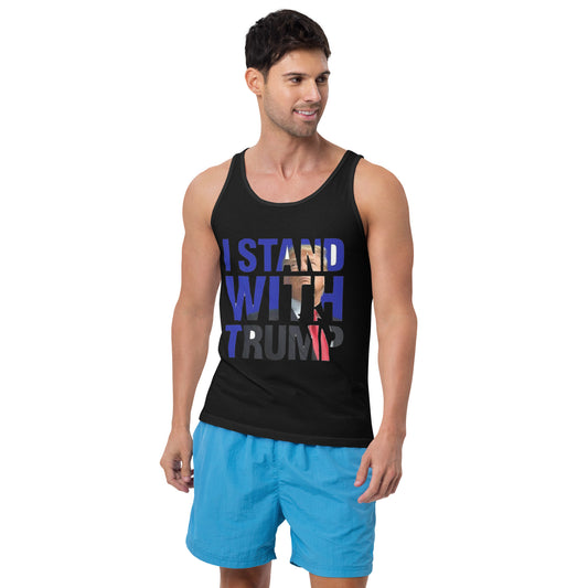 Men's Tank Top / We're With Trump