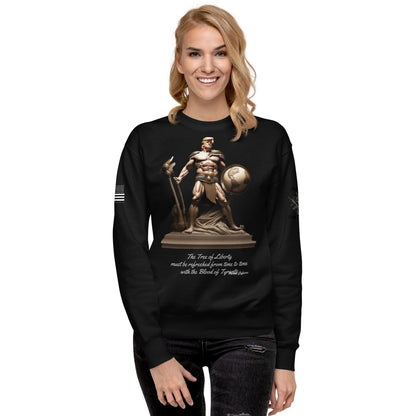 Unisex Premium Sweatshirt  Trump, our warrior