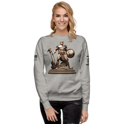 Unisex Premium Sweatshirt  Trump, our warrior