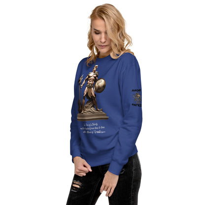 Unisex Premium Sweatshirt  Trump, our warrior