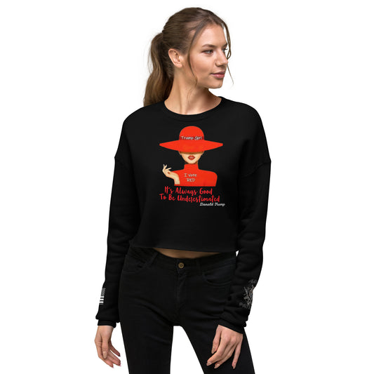 Crop Sweatshirt Trump's Girl