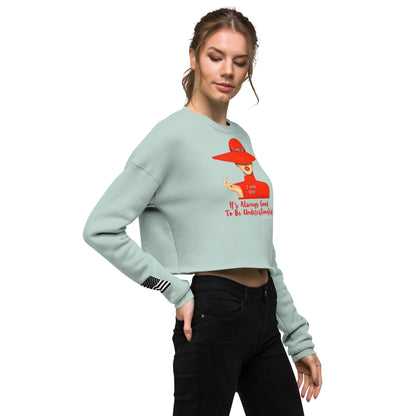 Crop Sweatshirt Trump's Girl