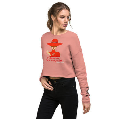 Crop Sweatshirt Trump's Girl