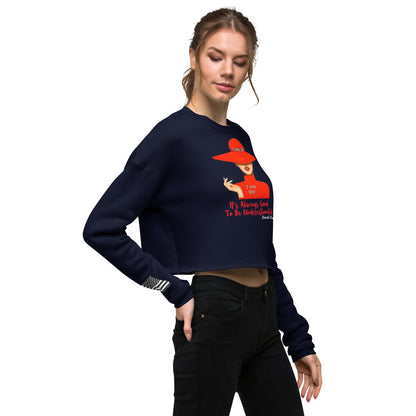 Crop Sweatshirt Trump's Girl